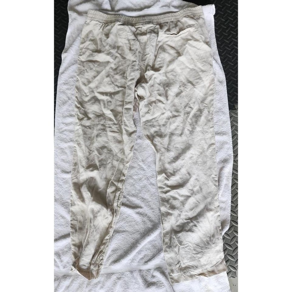 Women's Linen Pants h & m size xl